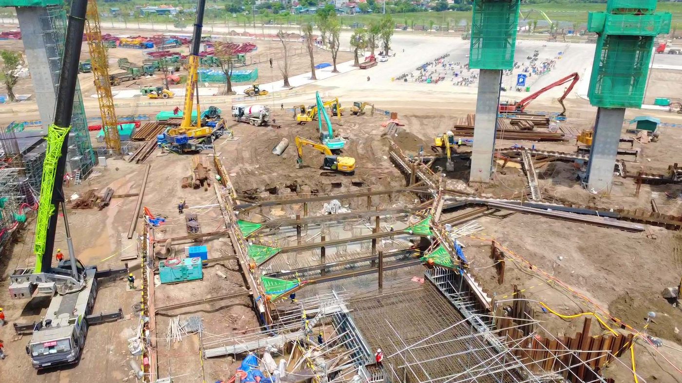 Bản đồ công nghệ của sân vận động VinFast - Trống Đồng